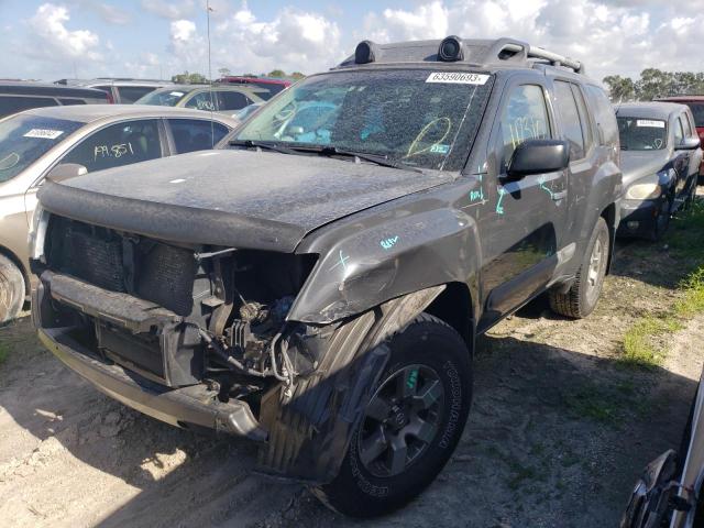 5N1AN0NWXDN818889 - 2013 NISSAN XTERRA X GRAY photo 1