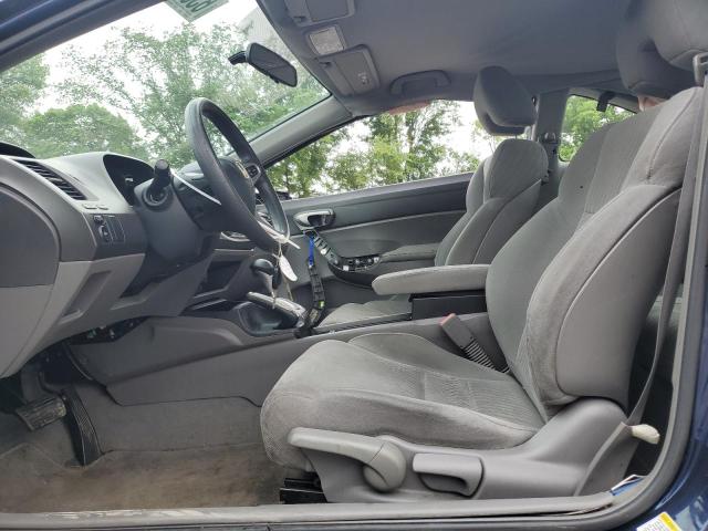 2HGFG12619H507495 - 2009 HONDA CIVIC LX BLUE photo 7