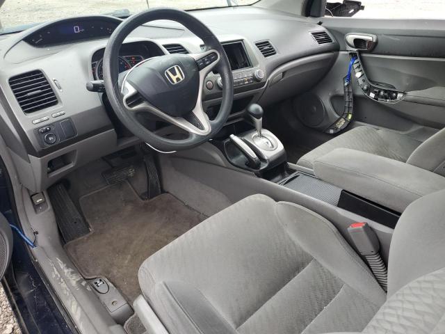 2HGFG12619H507495 - 2009 HONDA CIVIC LX BLUE photo 8