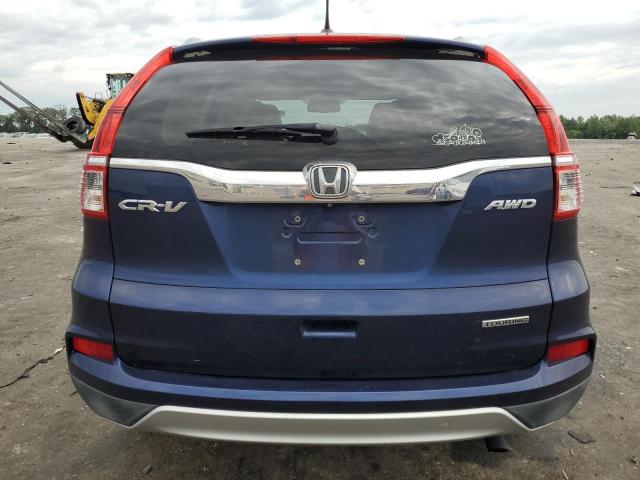 5J6RM4H95FL099809 - 2015 HONDA CR-V TOURING BLUE photo 6