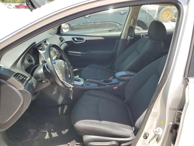 3N1AB7AP5FY266277 - 2015 NISSAN SENTRA S SILVER photo 7