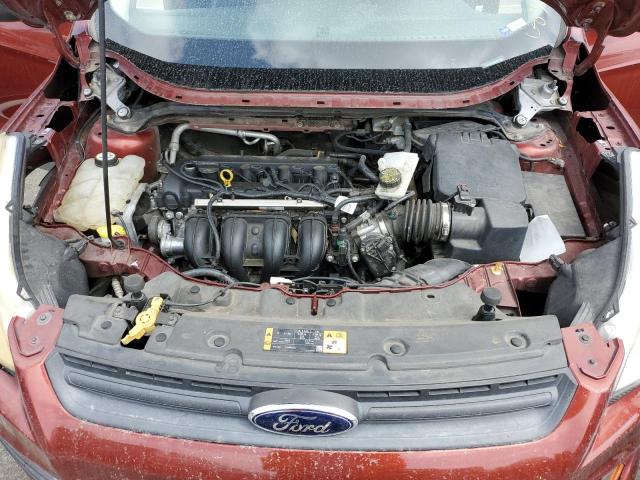 1FMCU0F74EUD94748 - 2014 FORD ESCAPE S BURGUNDY photo 11