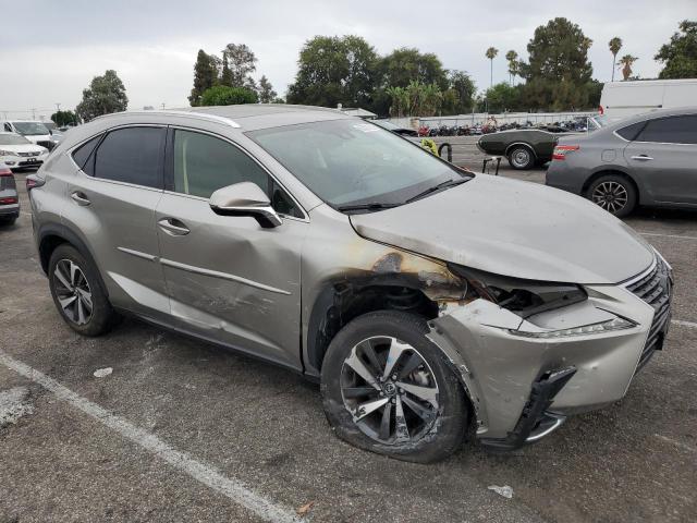 JTJDARBZ2L5010404 - 2020 LEXUS NX 300 GRAY photo 4