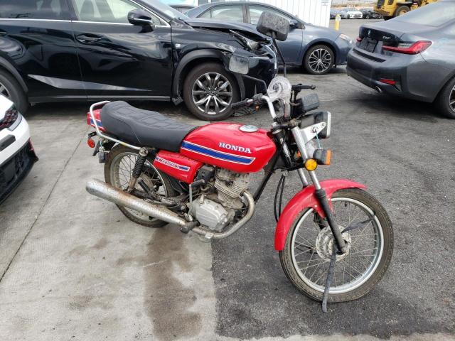 9C2JC1314FR100073 - 1985 HONDA CB125 S RED photo 1