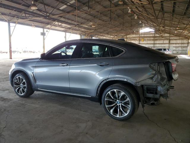 5UXKU2C59F0N77312 - 2015 BMW X6 XDRIVE35I GRAY photo 2