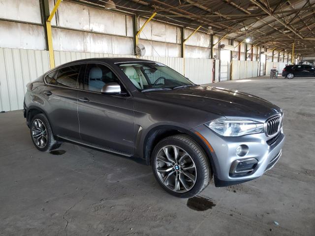 5UXKU2C59F0N77312 - 2015 BMW X6 XDRIVE35I GRAY photo 4