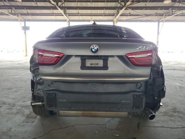 5UXKU2C59F0N77312 - 2015 BMW X6 XDRIVE35I GRAY photo 6