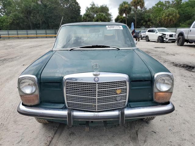 11511010218392 - 1972 MERCEDES-BENZ 220D GREEN photo 5