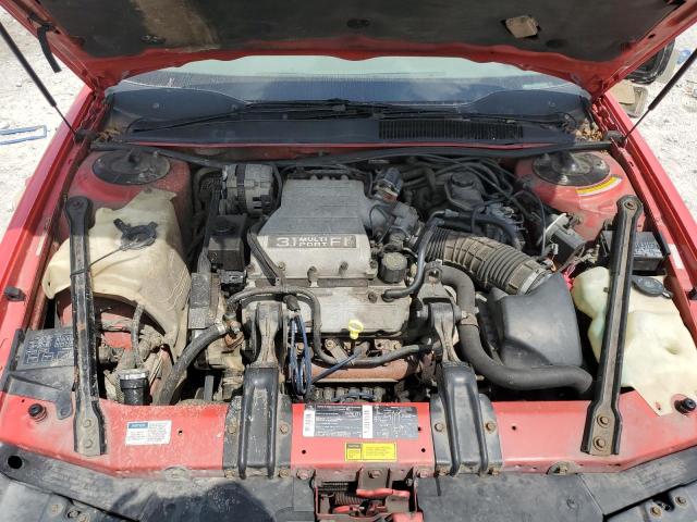 2G1WN14T7R9122243 - 1994 CHEVROLET LUMINA EURO RED photo 11