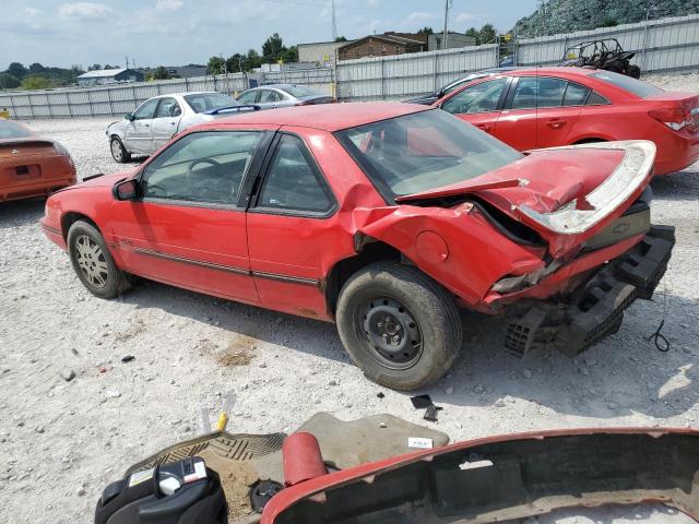 2G1WN14T7R9122243 - 1994 CHEVROLET LUMINA EURO RED photo 2