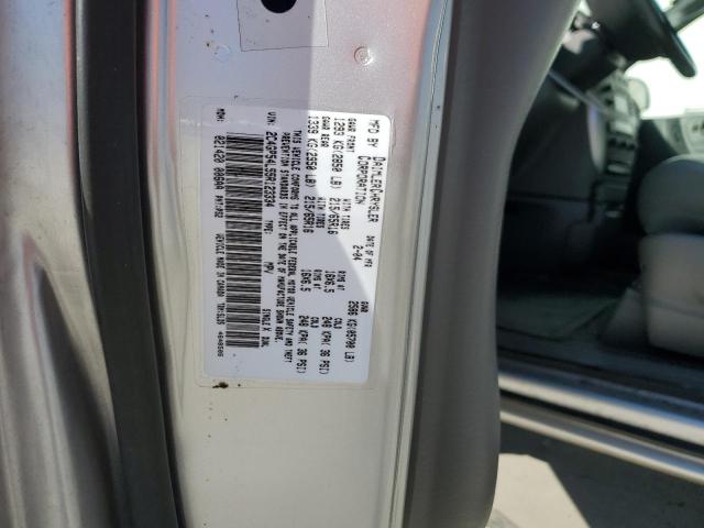 2C4GP54L55R123334 - 2005 CHRYSLER TOWN & COU TOURING SILVER photo 12