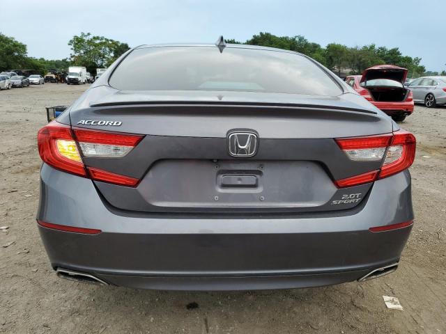 1HGCV2F3XJA019180 - 2018 HONDA ACCORD SPORT Մոխրագույն լուսանկար 6