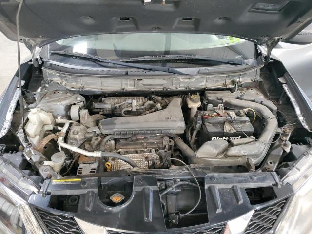 KNMAT2MV5GP648478 - 2016 NISSAN ROGUE S GRAY photo 12