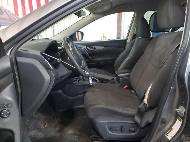 KNMAT2MV5GP648478 - 2016 NISSAN ROGUE S GRAY photo 7