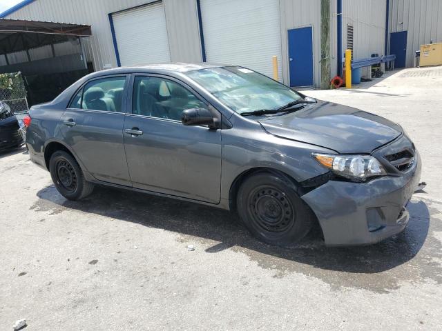 2T1BU4EE4BC721746 - 2011 TOYOTA COROLLA BASE GRAY photo 4