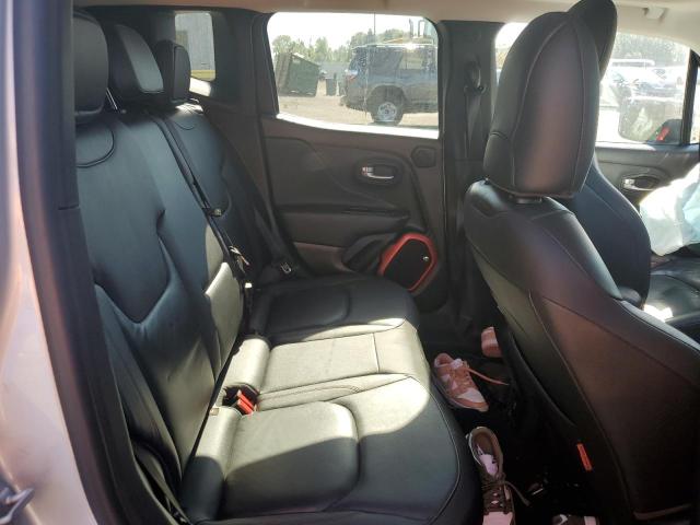 ZACCJBCT9GPE09906 - 2016 JEEP RENEGADE TRAILHAWK SILVER photo 10