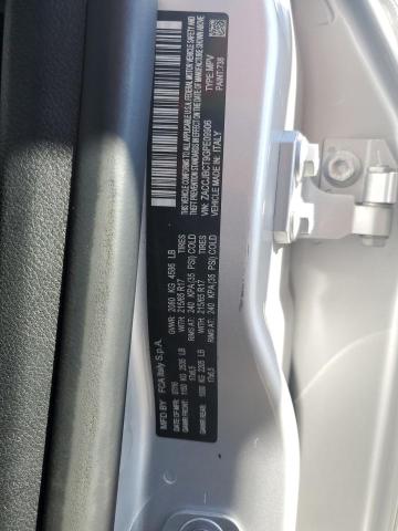 ZACCJBCT9GPE09906 - 2016 JEEP RENEGADE TRAILHAWK SILVER photo 12