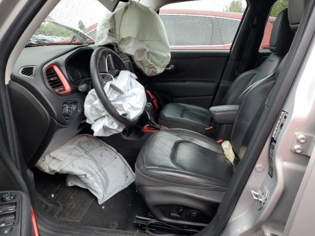 ZACCJBCT9GPE09906 - 2016 JEEP RENEGADE TRAILHAWK SILVER photo 7