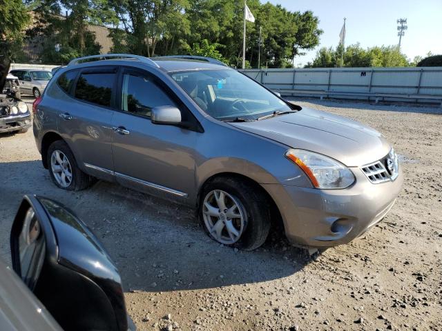 JN8AS5MV0BW686465 - 2011 NISSAN ROGUE S GRAY photo 4