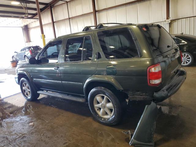 JN8AR07Y0YW396367 - 2000 NISSAN PATHFINDER LE GREEN photo 2