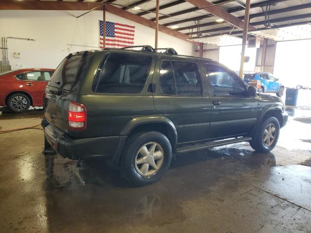JN8AR07Y0YW396367 - 2000 NISSAN PATHFINDER LE GREEN photo 3