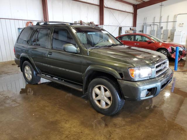JN8AR07Y0YW396367 - 2000 NISSAN PATHFINDER LE GREEN photo 4