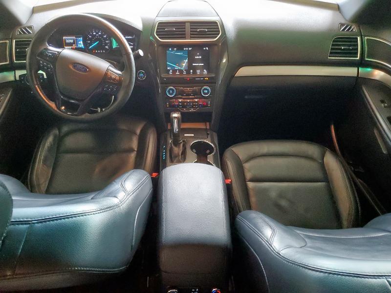 1FM5K7D81HGE37013 - 2017 FORD EXPLORER XLT Gümüş fotoğraf 8