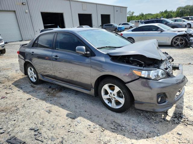 5YFBU4EE9DP225201 - 2013 TOYOTA COROLLA BASE Grau Foto 4