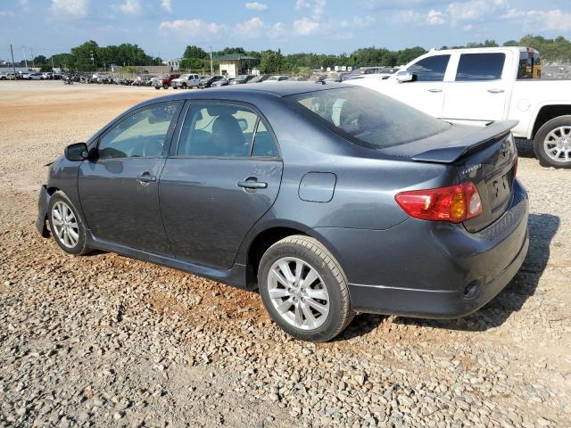 2T1BU4EE5AC242735 - 2010 TOYOTA COROLLA BASE GRAY photo 2