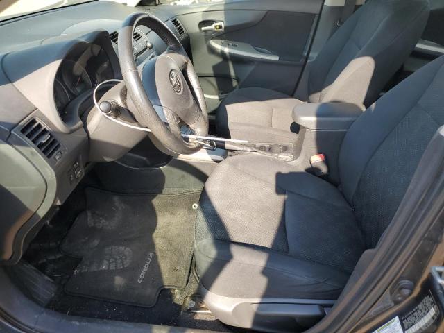 2T1BU4EE5AC242735 - 2010 TOYOTA COROLLA BASE GRAY photo 7