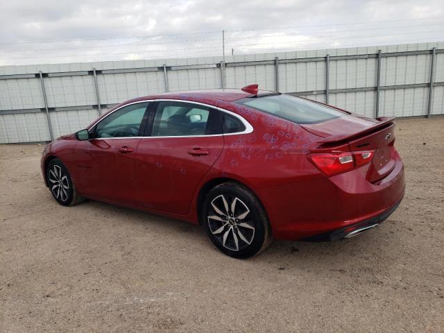 1G1ZG5STXPF249994 - 2023 CHEVROLET MALIBU RS RED photo 2