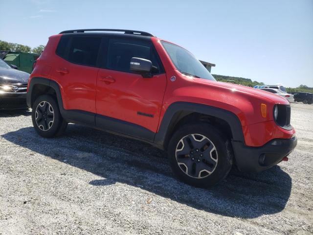 ZACCJBCB5HPE87219 - 2017 JEEP RENEGADE TRAILHAWK RED photo 4