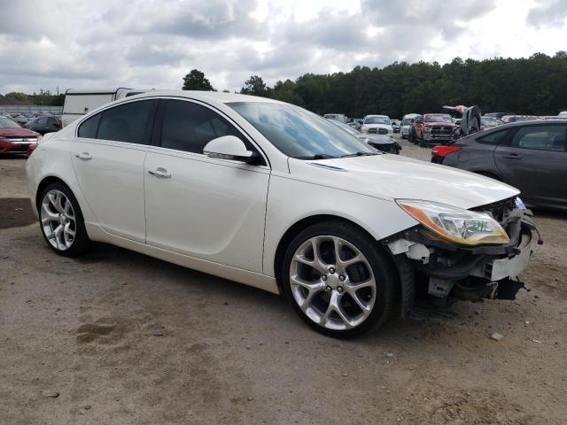 2G4GT5GX7E9324092 - 2014 BUICK REGAL GS WHITE photo 4