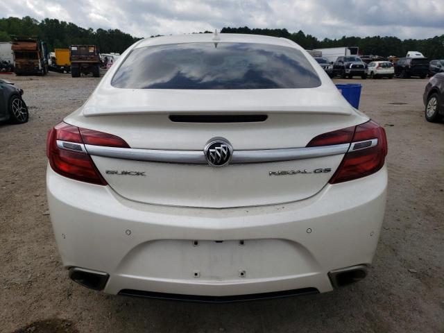 2G4GT5GX7E9324092 - 2014 BUICK REGAL GS WHITE photo 6