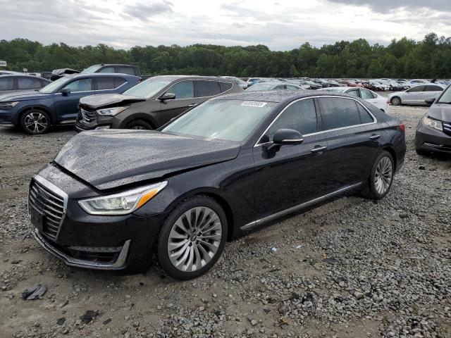 KMHG34JA9JU038773 - 2018 GENESIS G90 PREMIUM BLACK photo 1