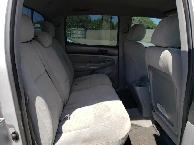 5TEJU62N16Z164810 - 2006 TOYOTA TACOMA DOUBLE CAB PRERUNNER SILVER photo 10