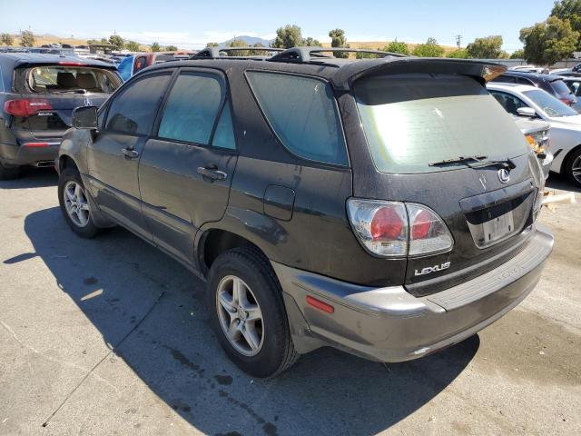 JTJGF10U630159385 - 2003 LEXUS RX 300 BLACK photo 2