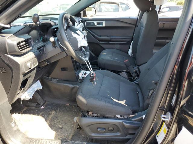 1FM5K8AB7MGB89706 - 2021 FORD EXPLORER POLICE INTERCEPTOR BLACK photo 7