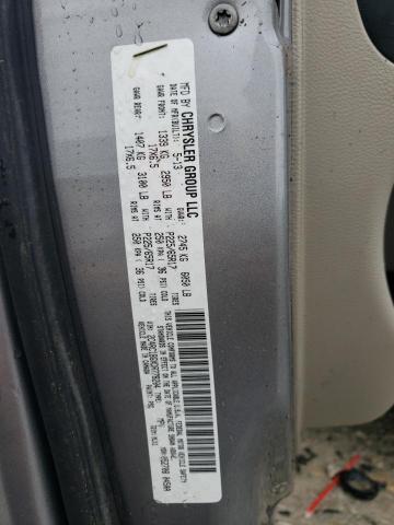 2C4RC1BGXDR778204 - 2013 CHRYSLER TOWN & COU TOURING 灰色 照片 13