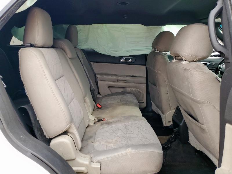 1FM5K7B86DGB16551 - 2013 FORD EXPLORER WHITE photo 11
