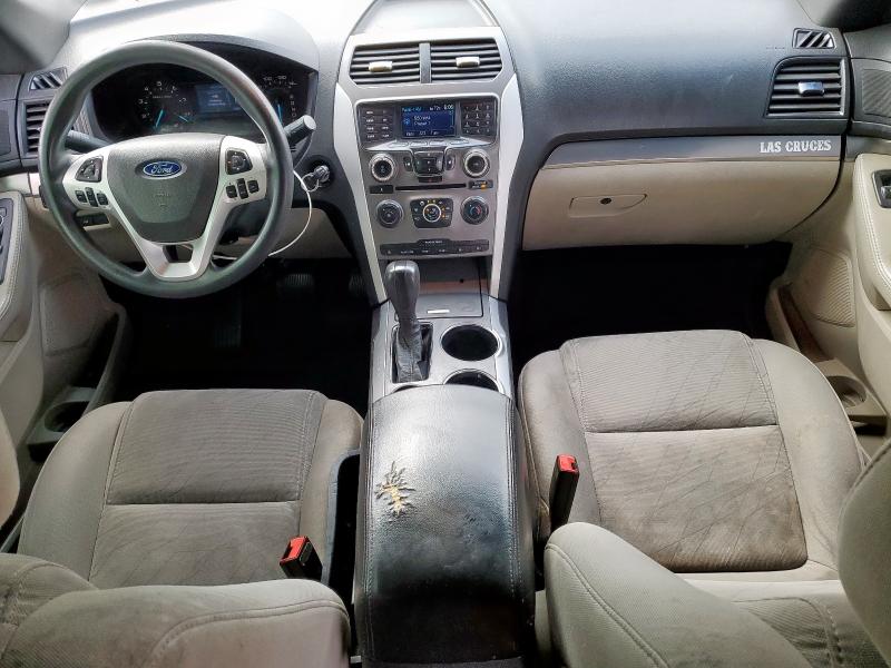 1FM5K7B86DGB16551 - 2013 FORD EXPLORER WHITE photo 8