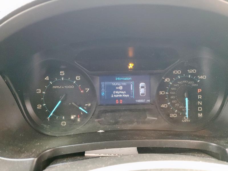 1FM5K7B86DGB16551 - 2013 FORD EXPLORER WHITE photo 9