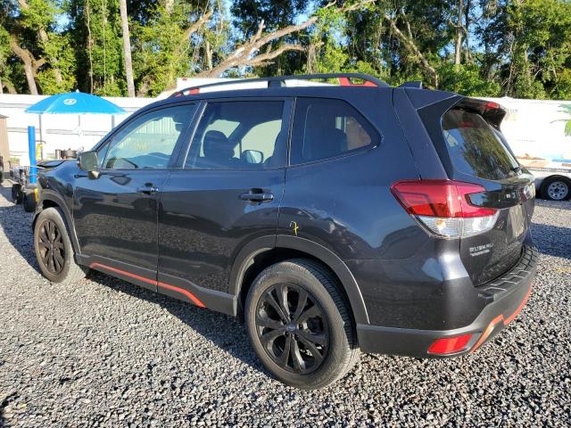 JF2SKAJC4KH424417 - 2019 SUBARU FORESTER SPORT GRAY photo 2