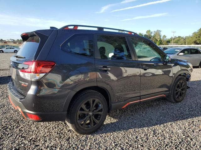 JF2SKAJC4KH424417 - 2019 SUBARU FORESTER SPORT GRAY photo 3