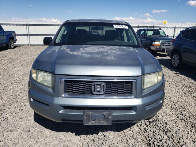 2HJYK16337H504693 - 2007 HONDA RIDGELINE RTX BLUE photo 5