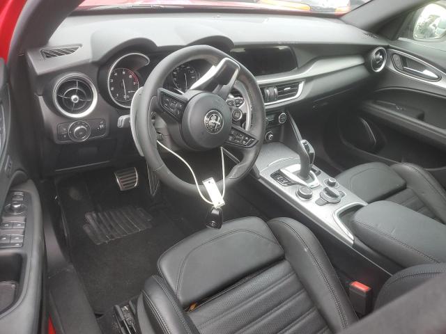 ZASPAKBNXP7D50714 - 2023 ALFA ROMEO STELVIO TI RED photo 8