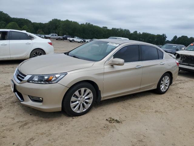 1HGCR3F81DA017084 - 2013 HONDA ACCORD EXL BEIGE photo 1