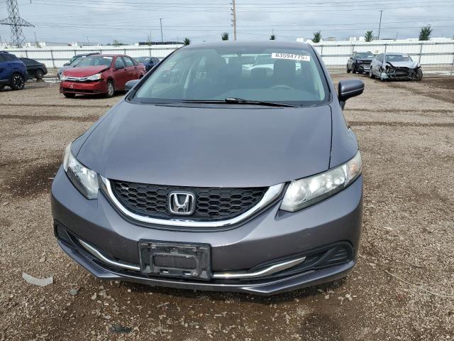 19XFB2F55EE010122 - 2014 HONDA CIVIC LX GRAY photo 5
