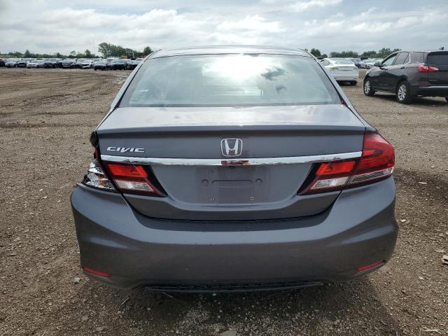 19XFB2F55EE010122 - 2014 HONDA CIVIC LX GRAY photo 6
