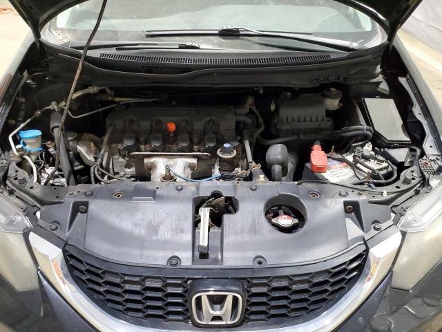 2HGFB2F97EH536860 - 2014 HONDA CIVIC EXL BLACK photo 11